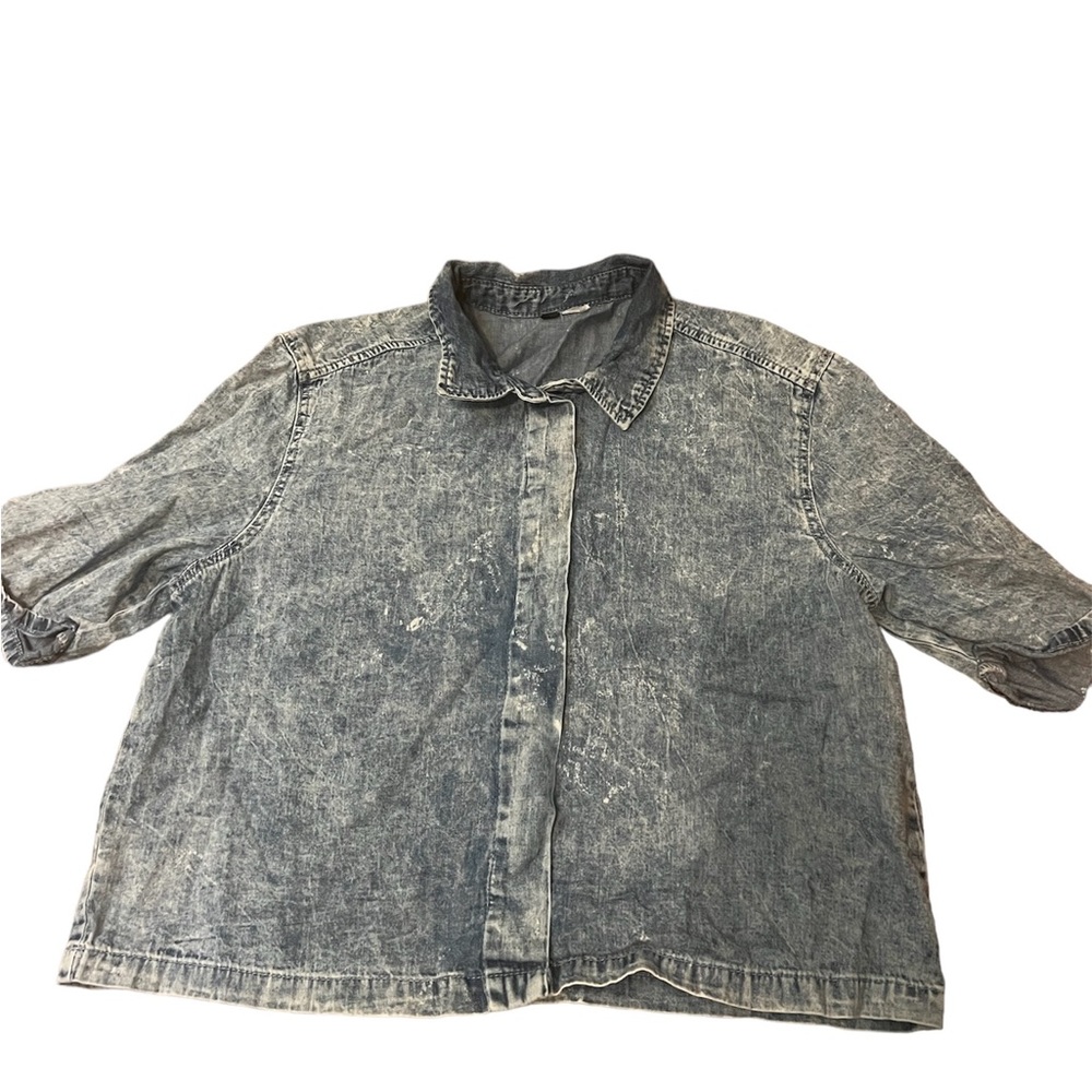 Cotton Denim Jacket - Picture 2 of 3